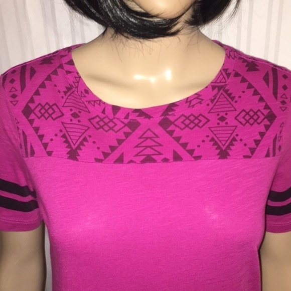 Victorias Secret VS PINK Tee Aztec Print XS - Picture 2 of 13